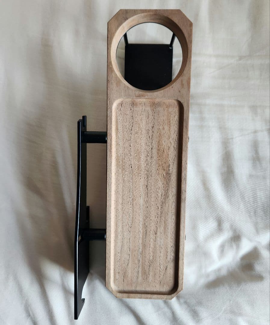 INAVANCE ONES TABLE ウォールナット・アルマイト黒