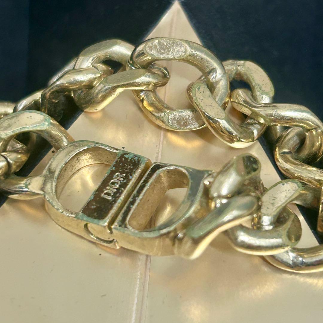 Christian Dior CD Icon チェーンリンク ブレスレット