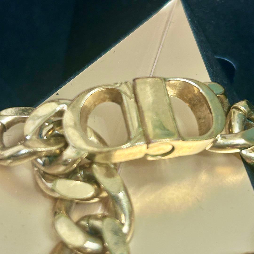 Christian Dior CD Icon チェーンリンク ブレスレット