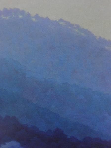 東山 魁夷、曙、希少な額装用画集より、新品高級額装付、状態良好