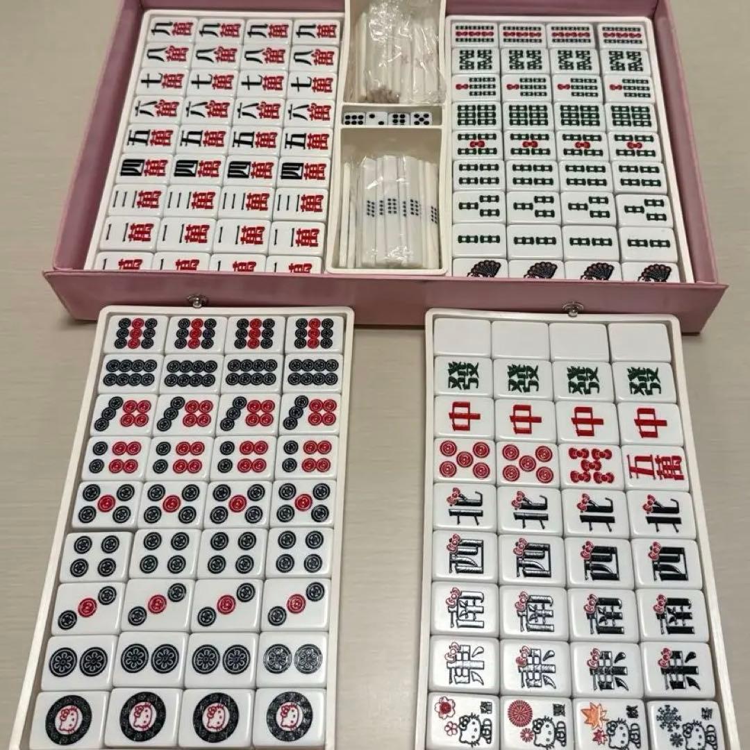 リヨン　ハローキティ麻雀牌 大洋技研