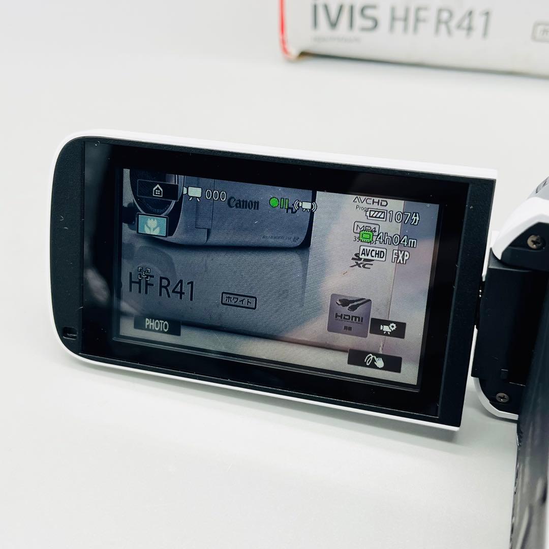 【美品】Canon iVIS HFR41 デジタルビデオカメラ