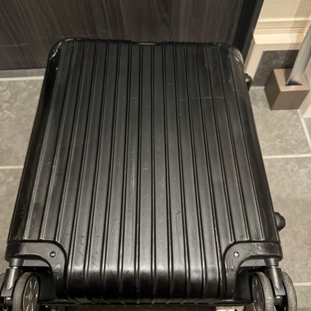 希少 廃番 RIMOWA SALSA 4輪 スーツケース マットブラック 35L