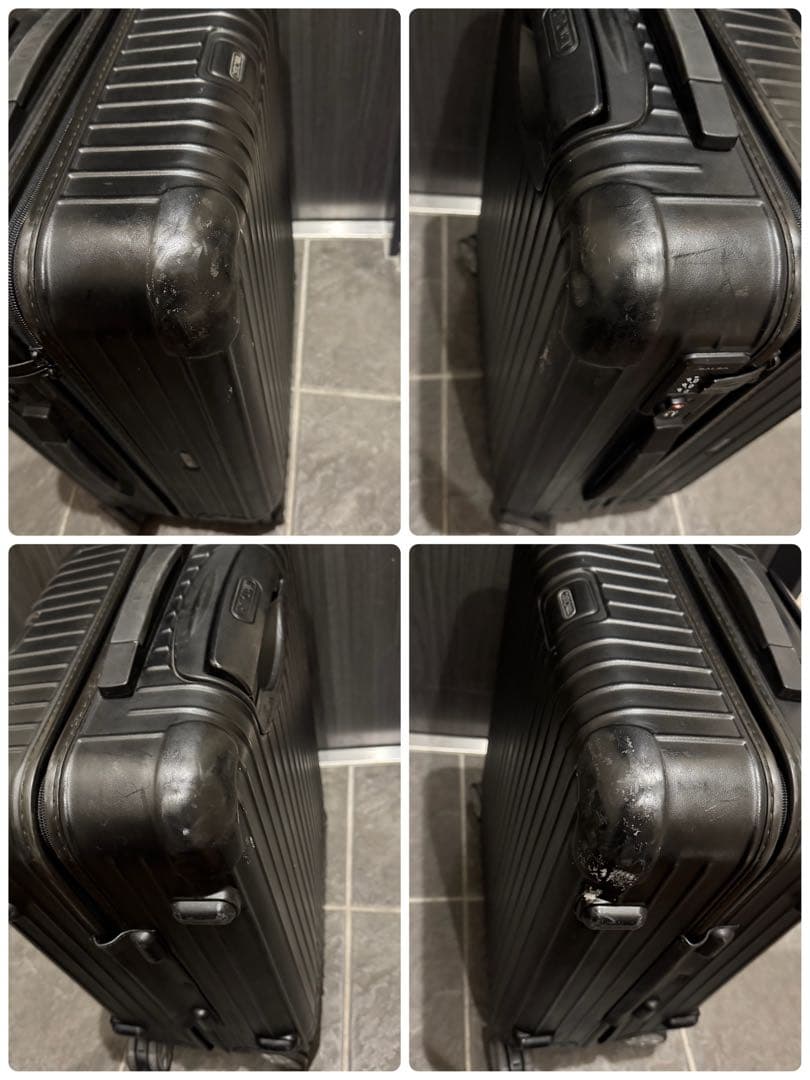 希少 廃番 RIMOWA SALSA 4輪 スーツケース マットブラック 35L