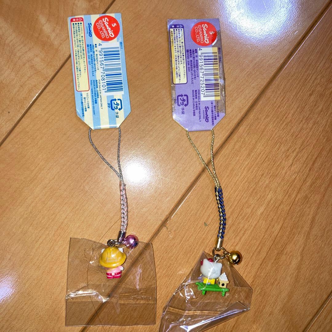 ご当地キティ　根付け　幼稚園　十五夜