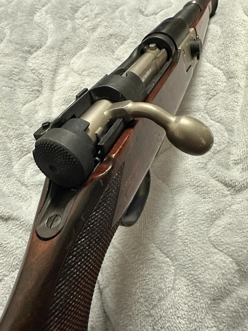 【最終値下】タナカ 金属製モデルガン 二式スポーター リアルウッド