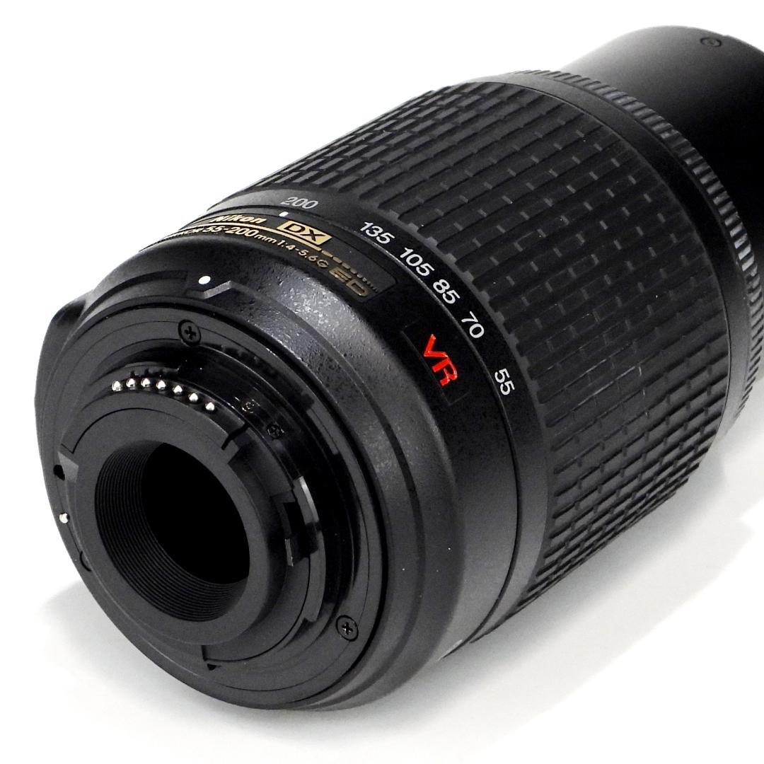 Nikon AF-S 55-200mm 1:4-5.6G ED 望遠レンズ