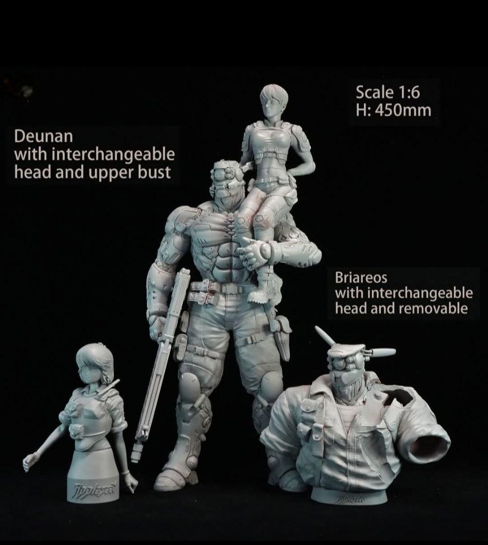 アップルシード 1/6 ガレージキット（未組み立て未塗装）Appleseed