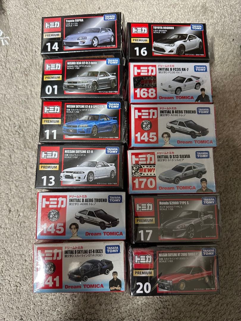 よ*ん様 300円スタート 売り切り トミカ プレミアム まとめ売り 美品 ミニ