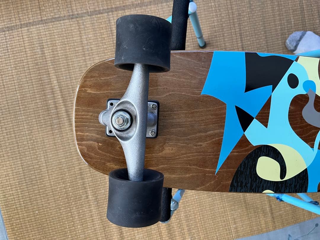 カーバースケートボード。CX4トラック。30 Blue Ray