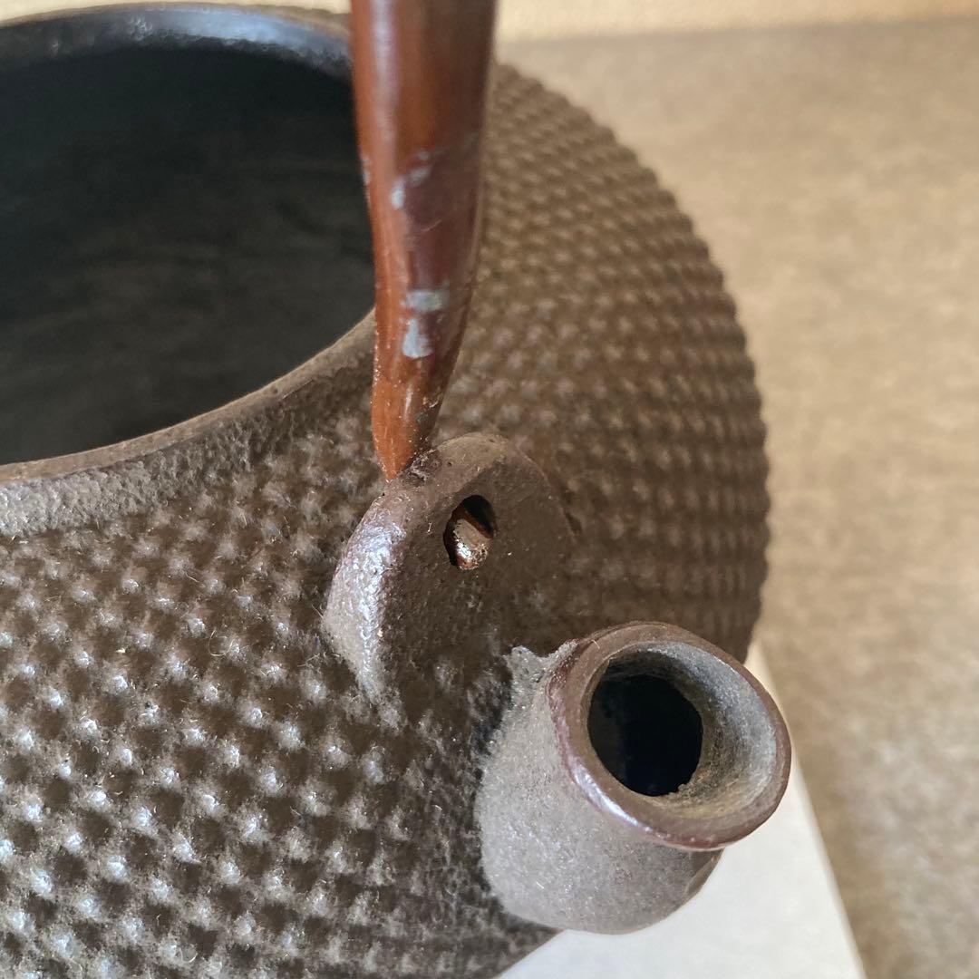 鉄瓶　茶道　専用箱　お手入れの栞