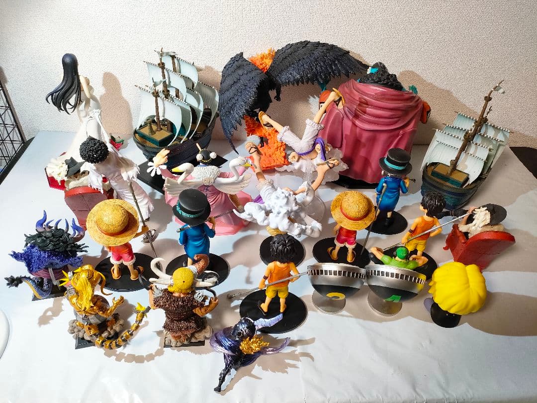 ☆　ワンピースフィギュア　まとめ売り　ルフィ　エース　サボ　ジンベエ　ブルック