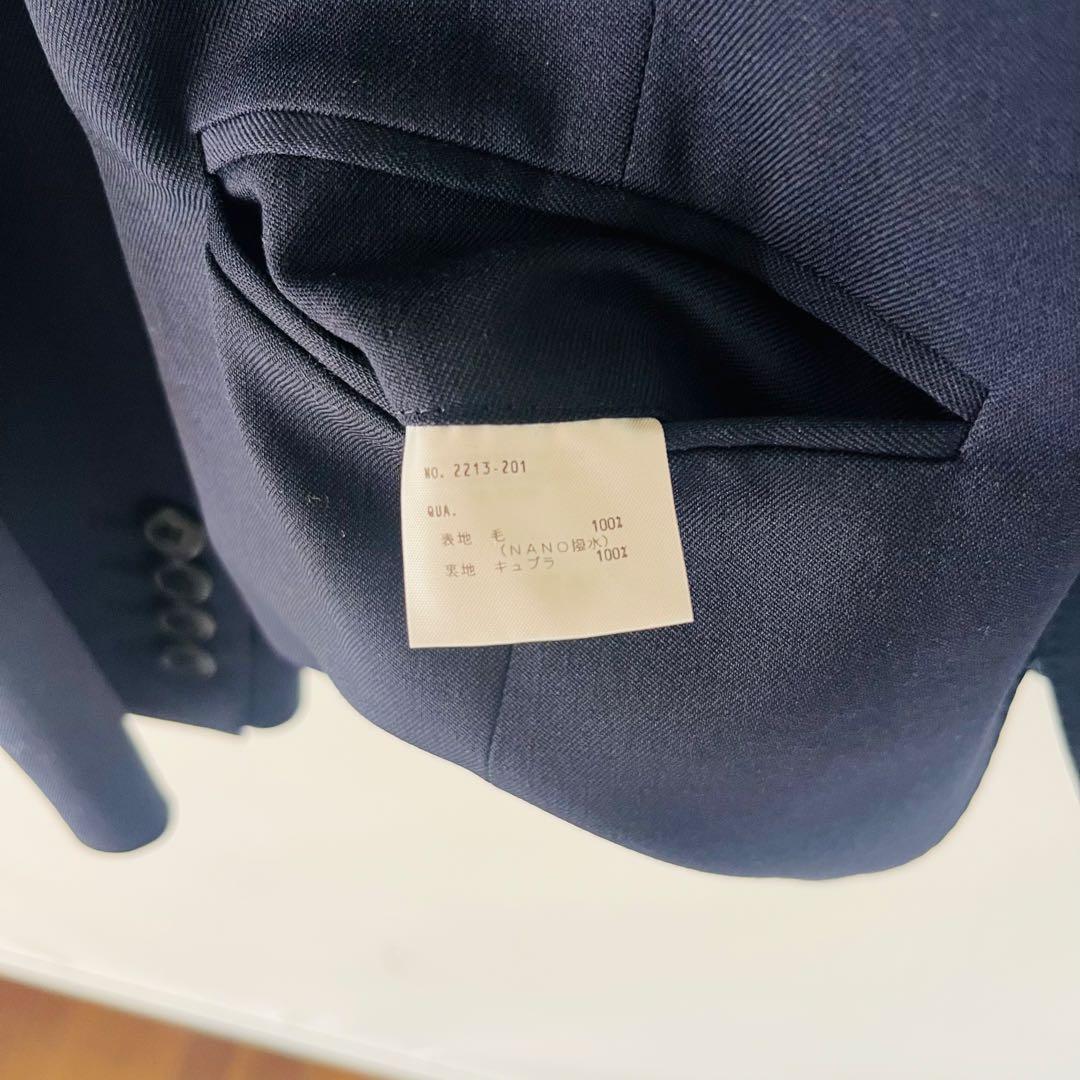 【ガーメント付】LAD MUSICIANネイビー ジャケット＆ベストセット 42