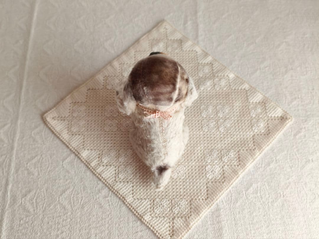 * vintage dog ♡ ハートのワンポイント キュートな ワンちゃん