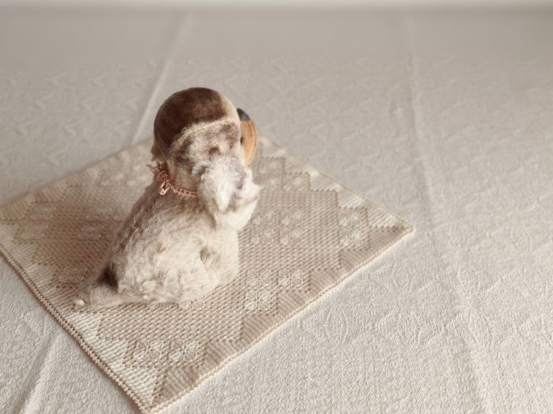 * vintage dog ♡ ハートのワンポイント キュートな ワンちゃん