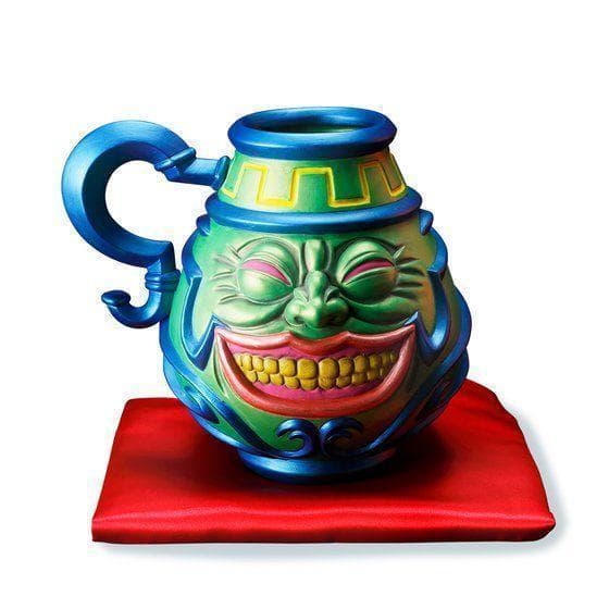 未使用　プレミアムバンダイ　プレバン　強欲な壺　遊戯王　引退　陶器