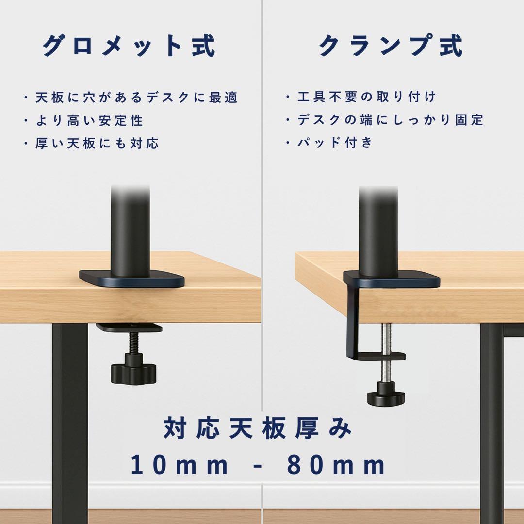 Berkana モニターアーム 17〜32インチ対応