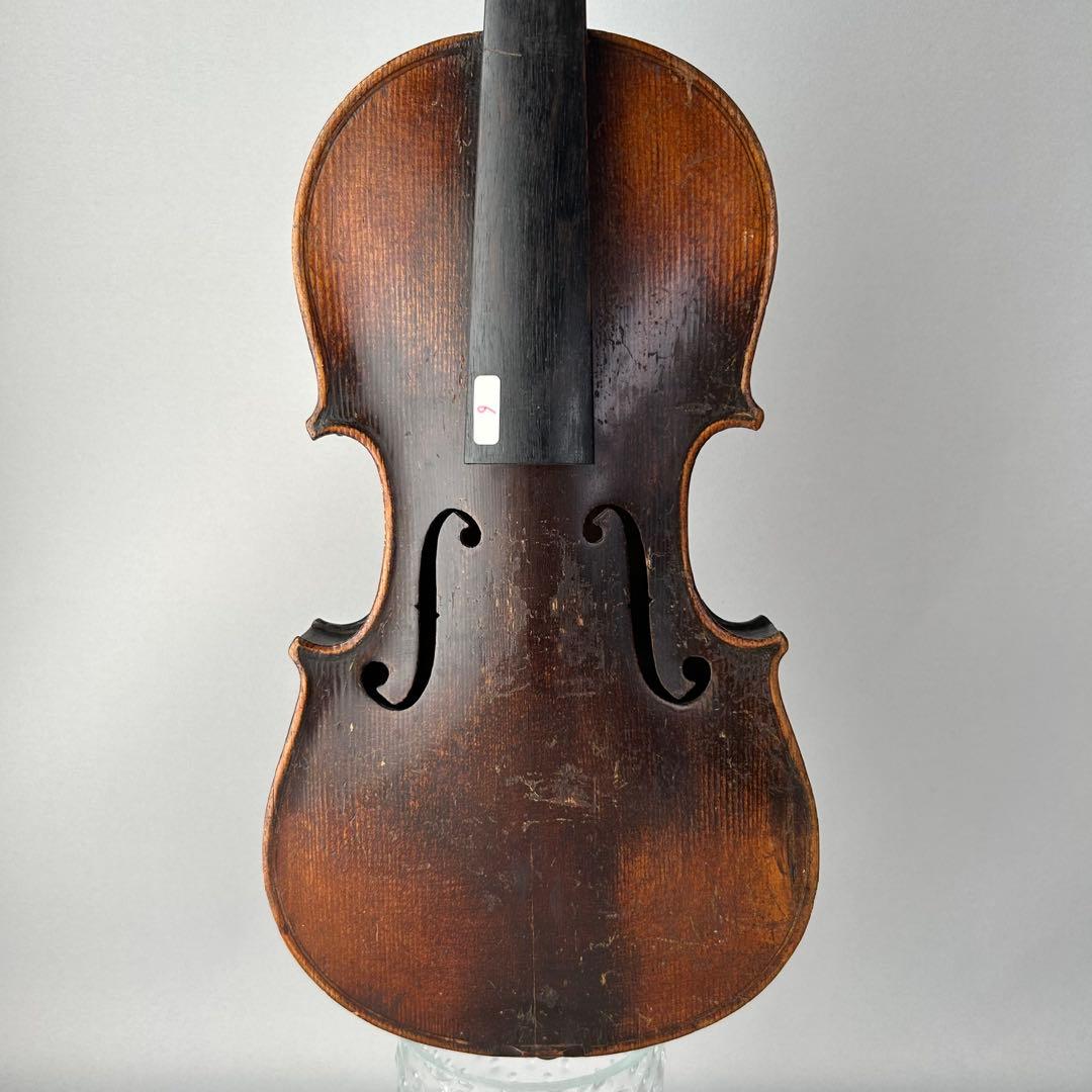 3/4 アンティーク ドイツ／ボヘミア系 ヴァイオリン本体 ジャンク バイオリン