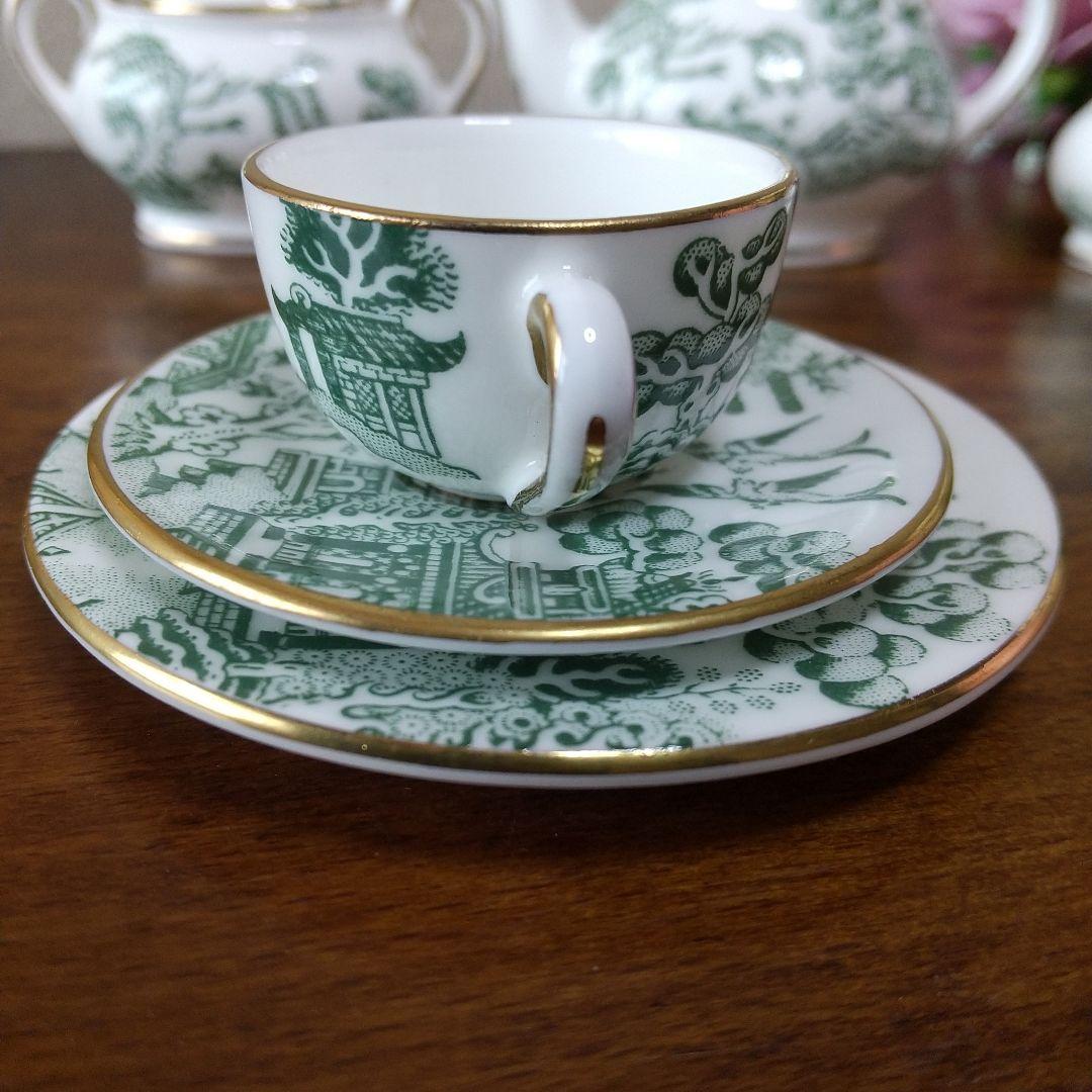 コールポート ウィロー ミニチュアティーセット