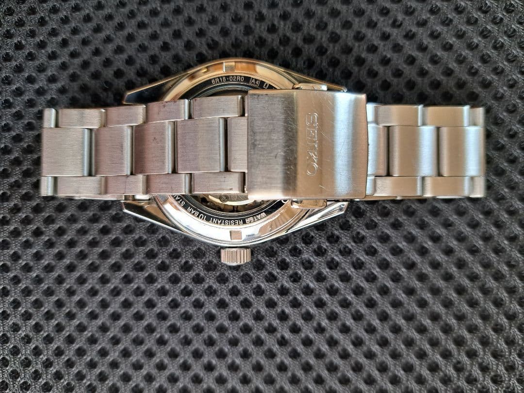 SEIKO 自動巻き　SARG009 ブラックダイヤル　裏スケルトン　メンズ