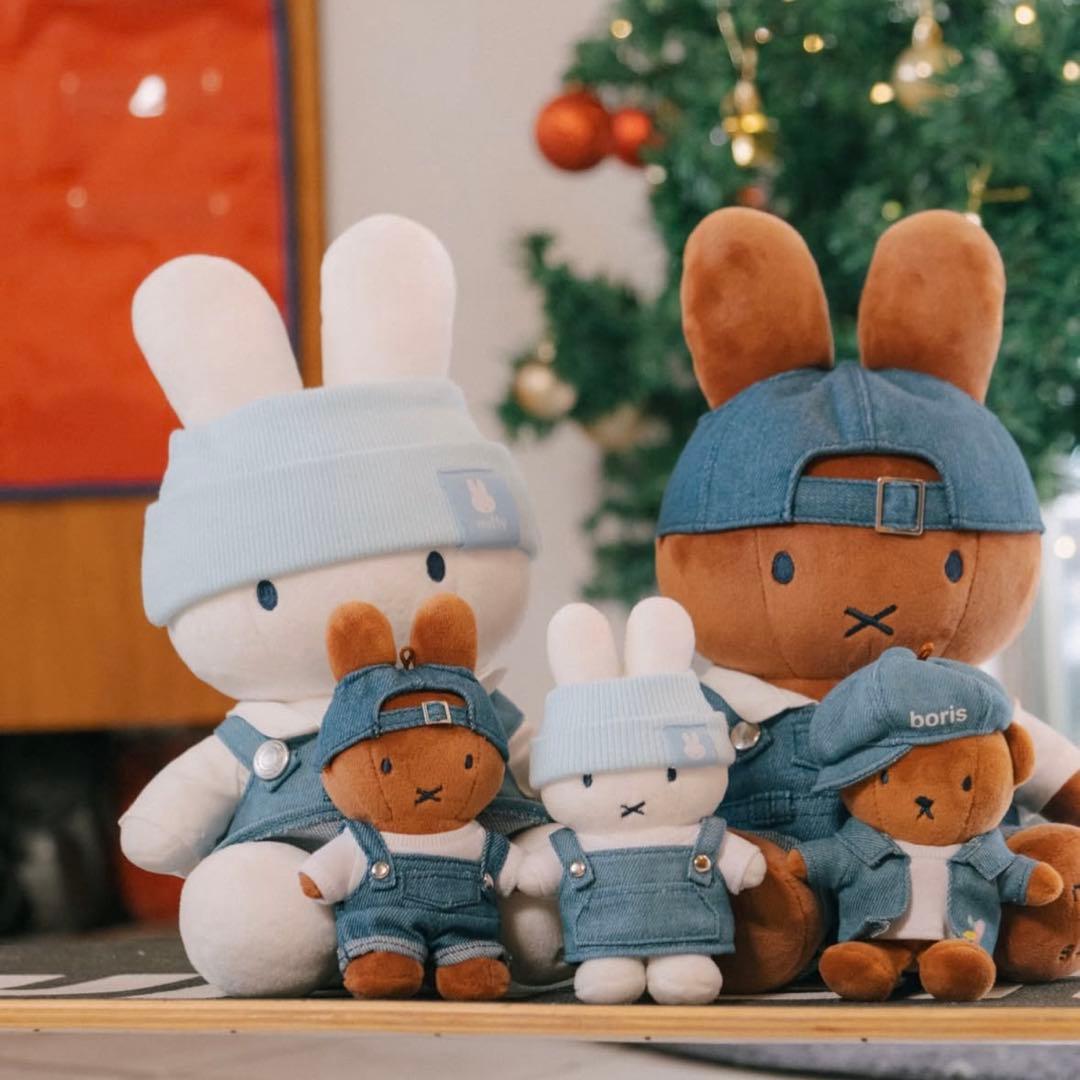 韓国 ソウル ソンス 聖水 限定 ミッフィー デニムドールキーリング 3点セット