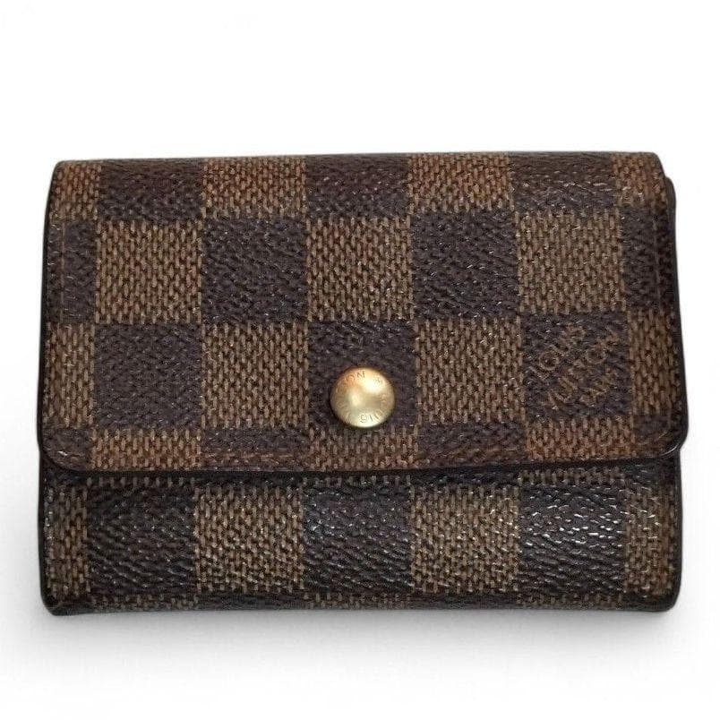 ☆美品☆ ルイヴィトン ポルトモネプラ ダミエエベヌ ケース 小銭入れ