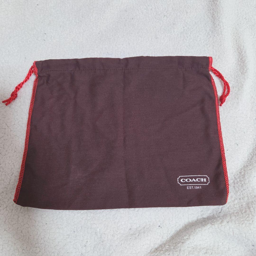 コーチ がま口バッグ シグネチャー ベージュ ゴールド　パーティーバック