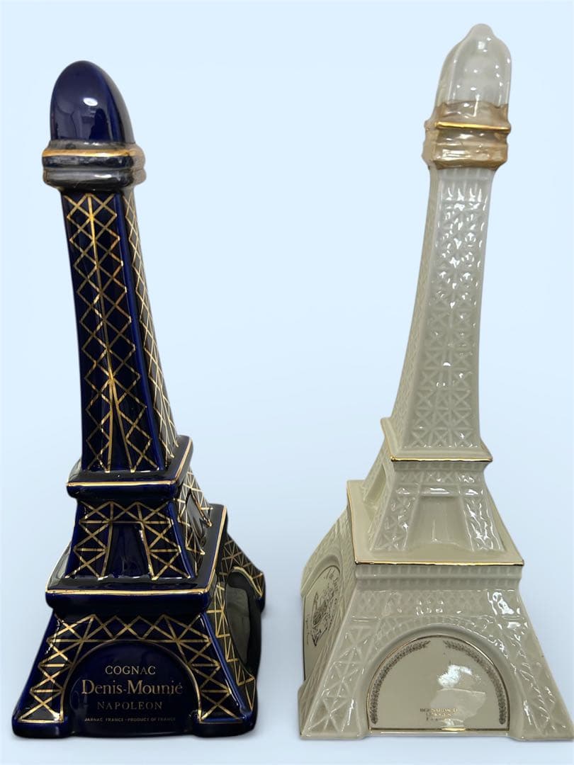 未開栓★コニャック７本セット　ドゥニ・ムニエ　ナポレオン　サンペ　ラーセン　ゴデ