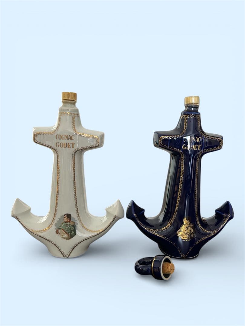 未開栓★コニャック７本セット　ドゥニ・ムニエ　ナポレオン　サンペ　ラーセン　ゴデ