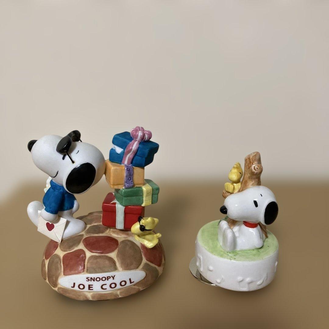 スヌーピー七変化オルゴール(ジョークール)＆ミニオルゴール