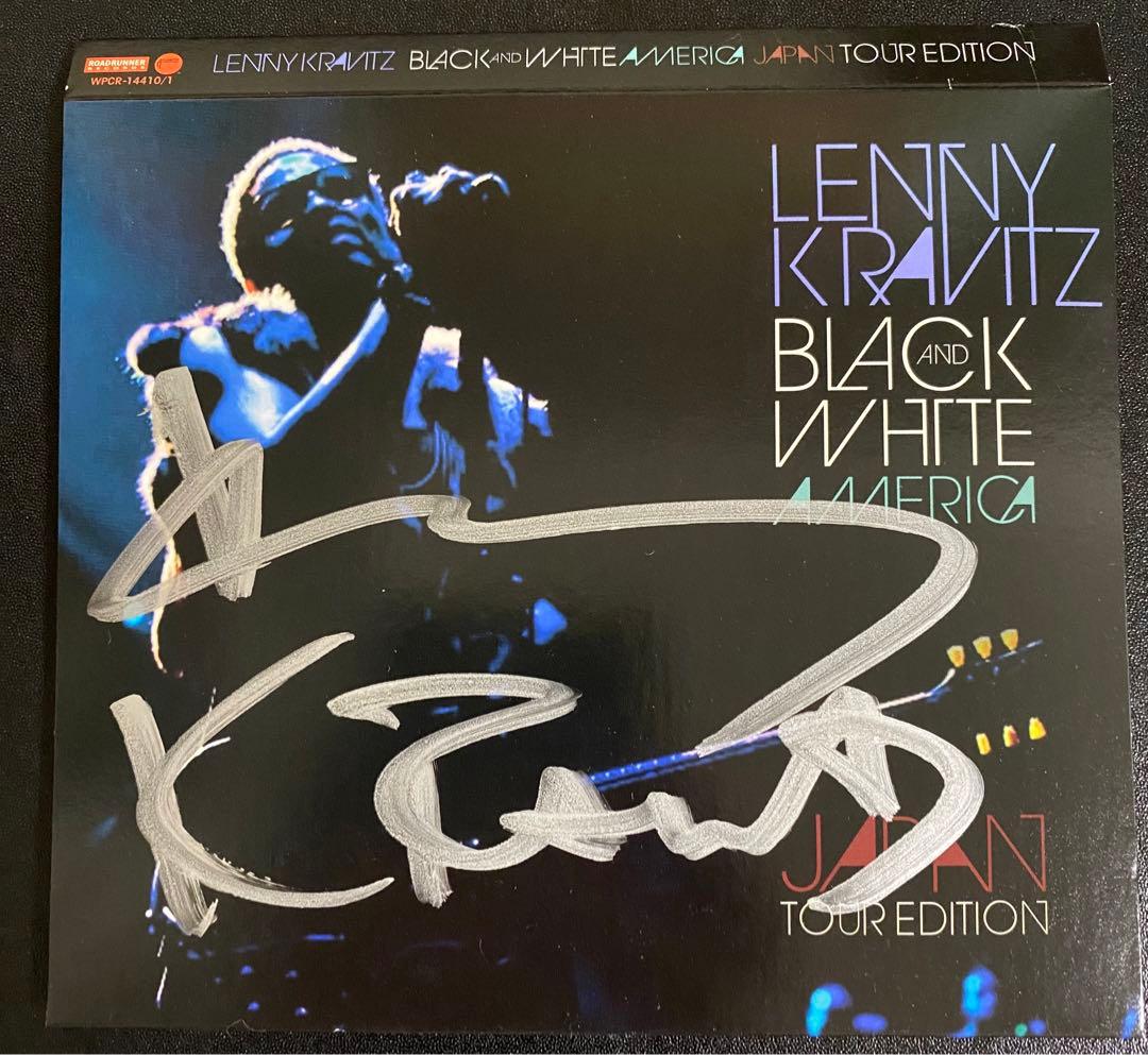 【激レア 美品】レニークラヴィッツ直筆サイン