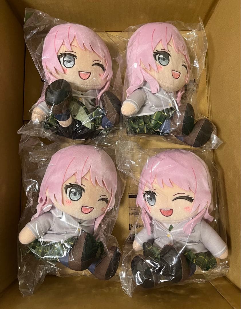 千早愛音 ぬいぐるみ 4個 グッドスマイルカンパニー グッスマ mygo 制服