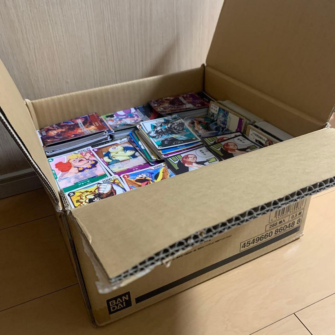 値下げ！超お得！ワンピースカードゲーム　頂上決戦　強大な敵　ダンボール売り