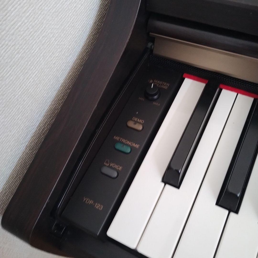 Yamaha YDP-123 電子ピアノ 椅子付き　取説付き