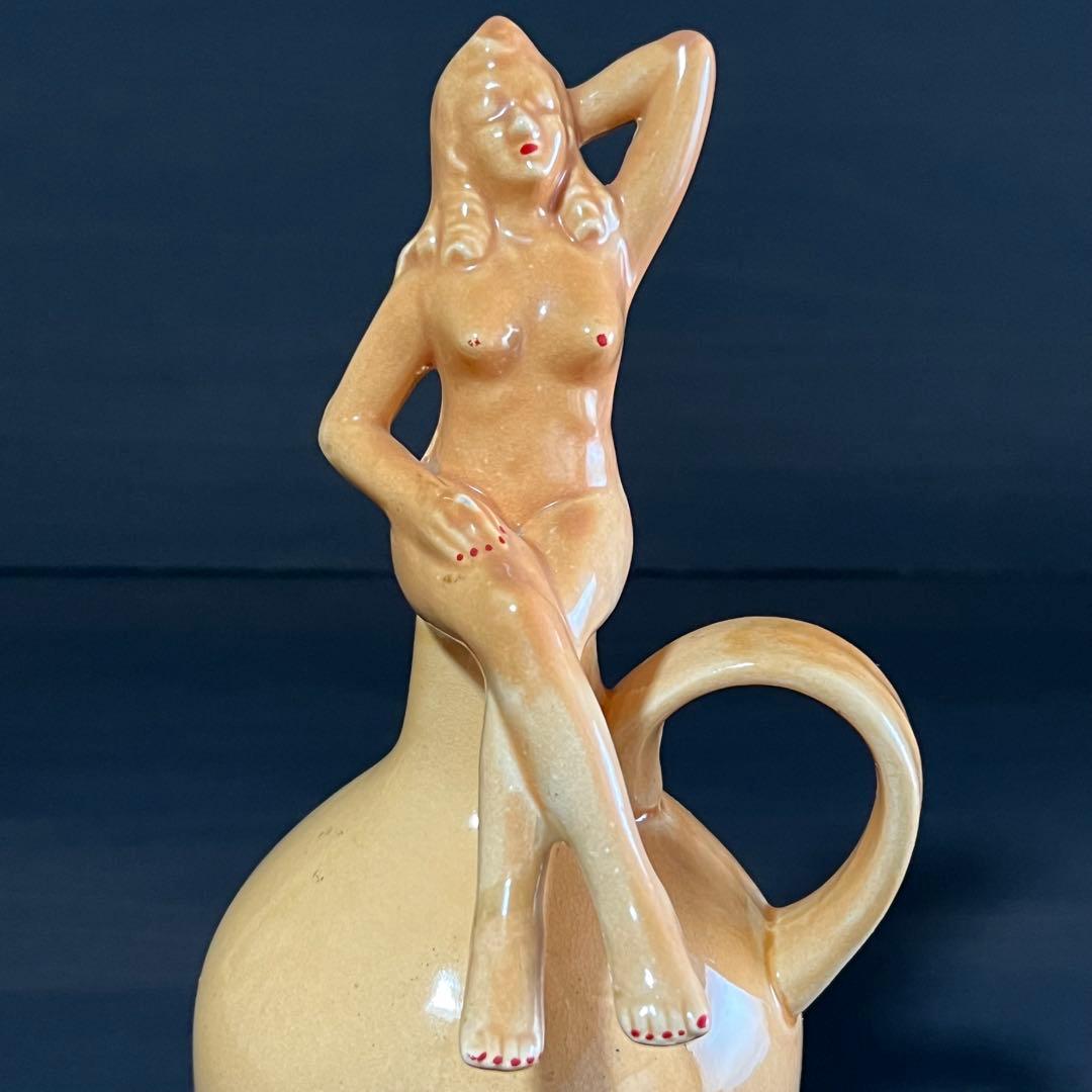 50s ビンテージ ピンナップガール ヌード デカンタ デキャンタ レアカラー