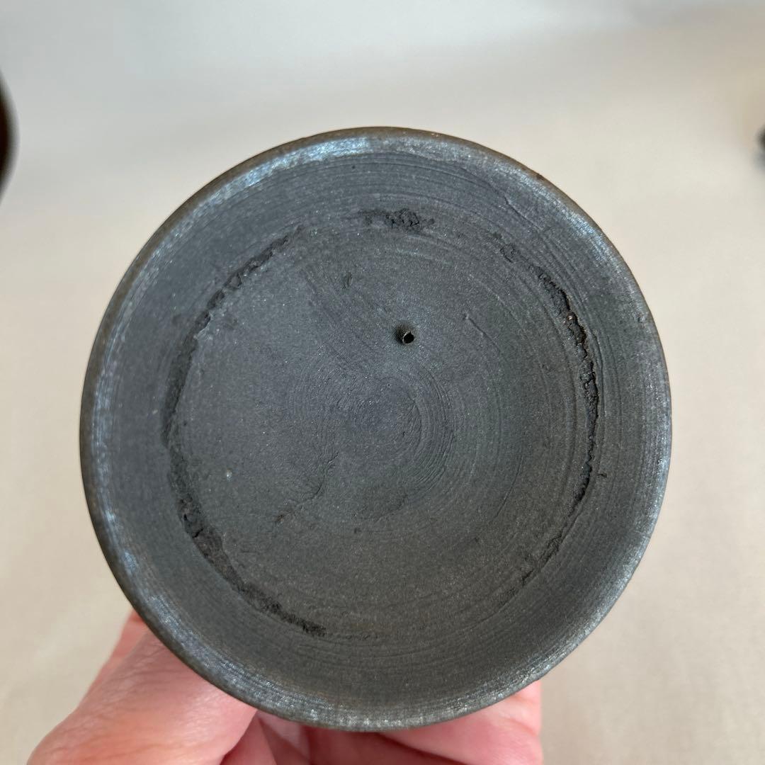 『値引き』【珍しい】備前焼　人間国宝　藤原啓　作　宝瓶　急須