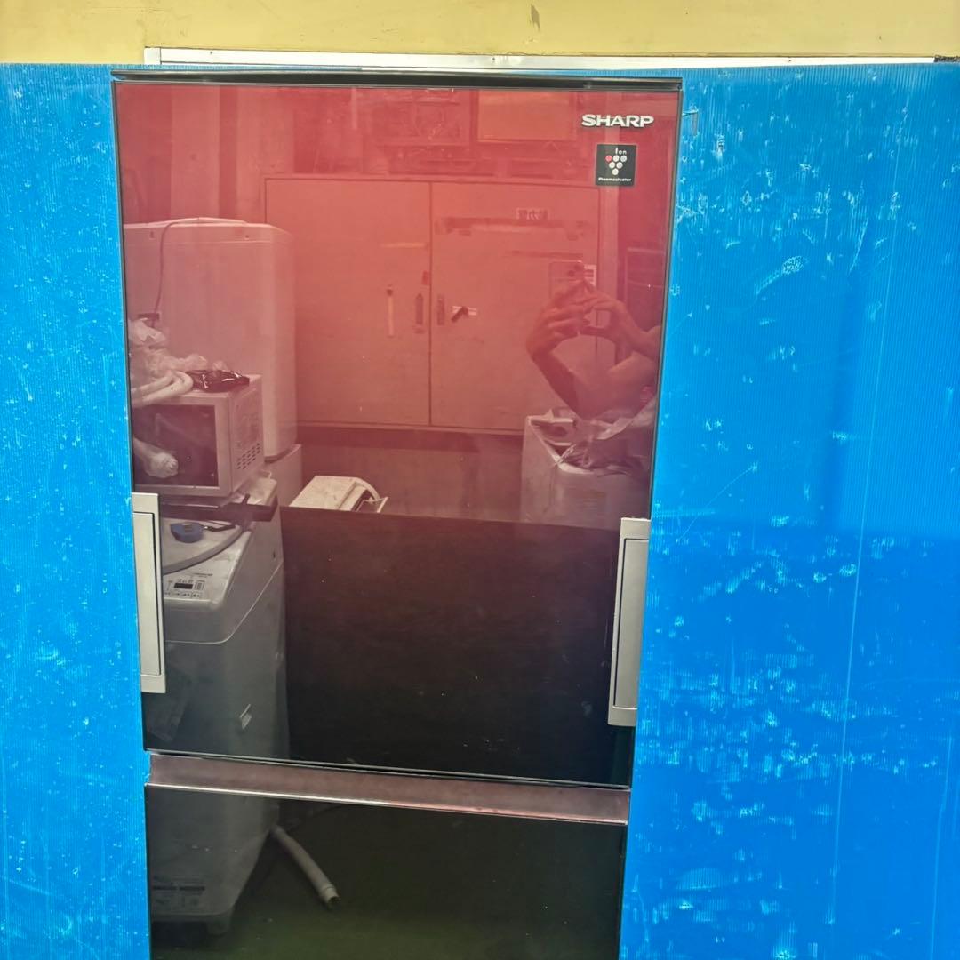 564 大型冷蔵庫　どっちもドア　自動製氷機付　美品　希少カラー　大人気モデル