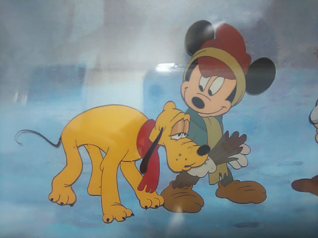 ディズニー ミッキーの王子と少年 原画セル