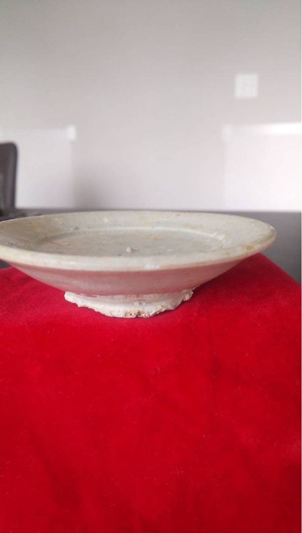 李朝　白磁　明器　小皿　祭器　朝鮮美術　韓国美術