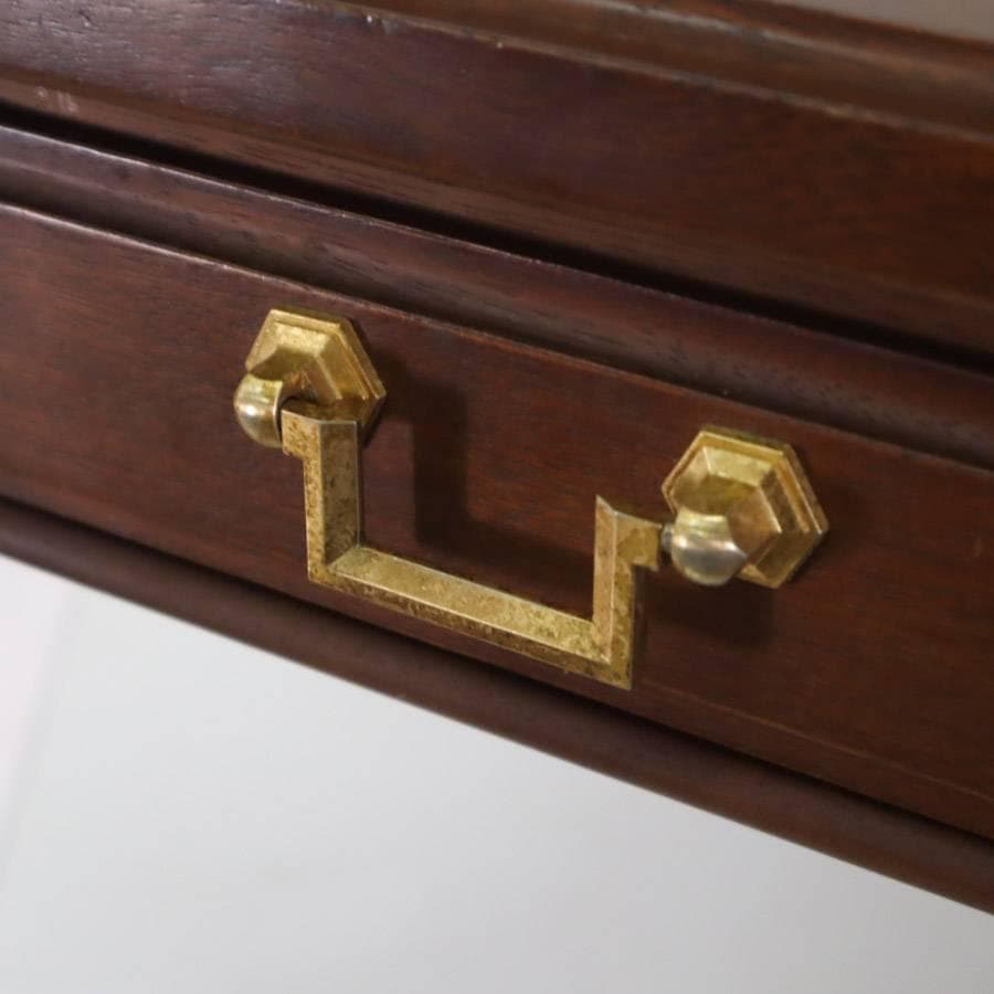 マルニ木工 地中海 サイドテーブル 引き出し付き アンティーク調 高級家具