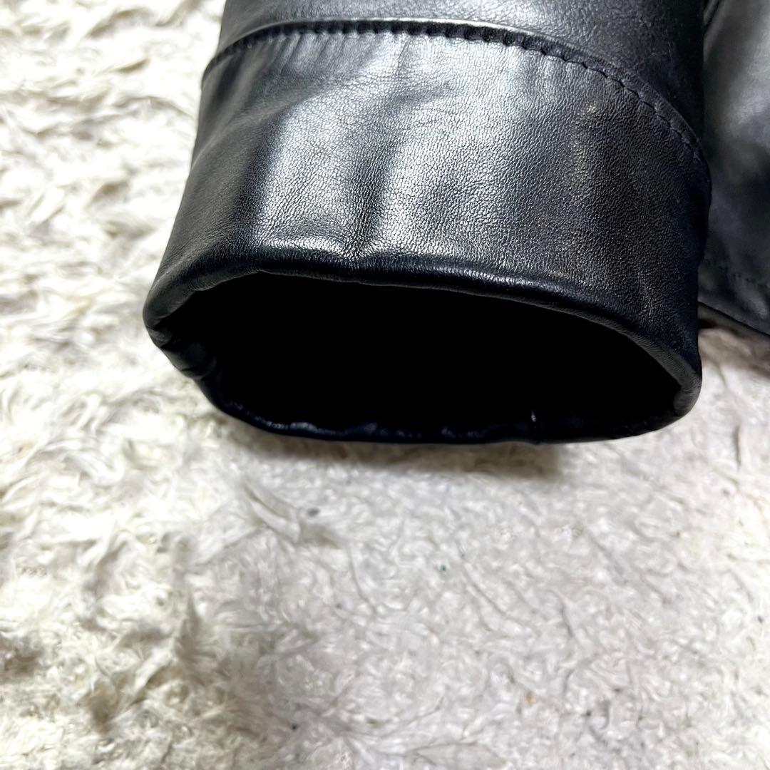 美品/現行✨ショット シングルライダース レザージャケット 103us 36