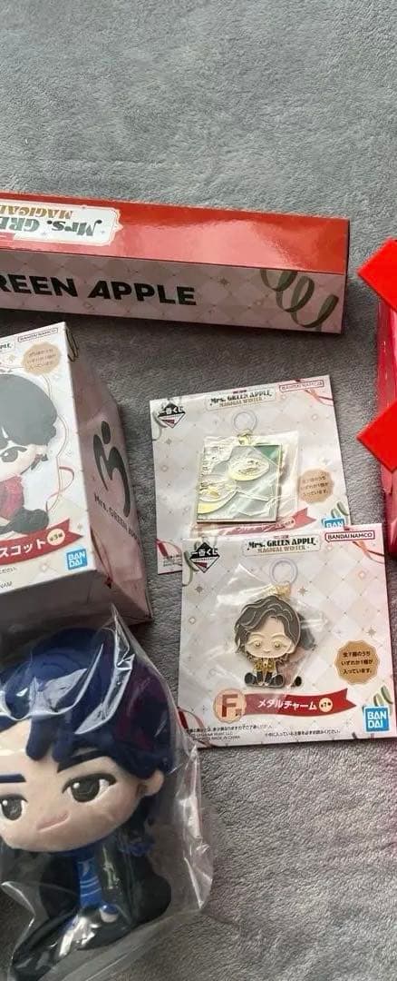 黒*ん様 Mrs. GREEN APPLE 一番くじ A.B.C.F.H 賞 セ