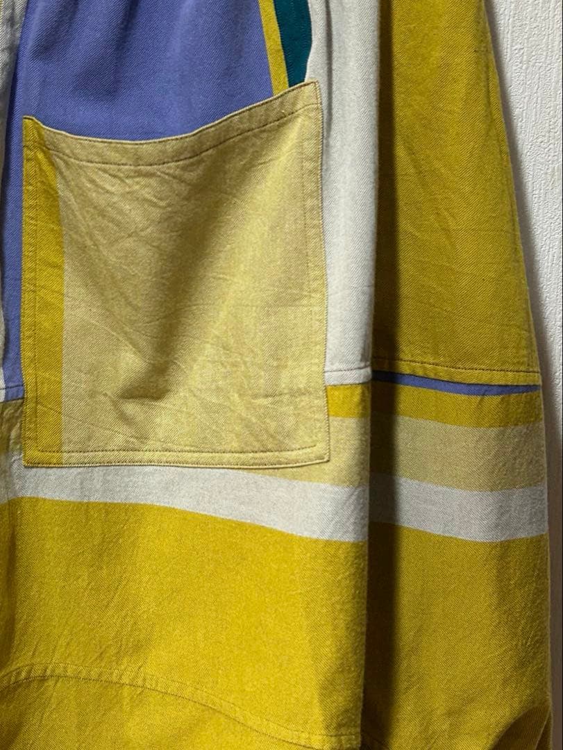 tamaki niime コットン　タルンパンツ　ショート　　サルエル風パンツ