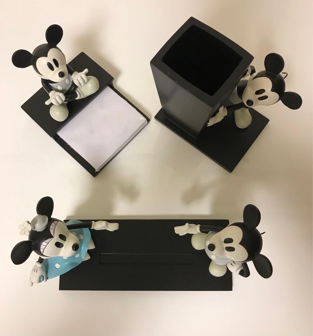 ウォルトディズニースタジオ 3ピースデスクアクセサリーセット 限定品 新品未使用