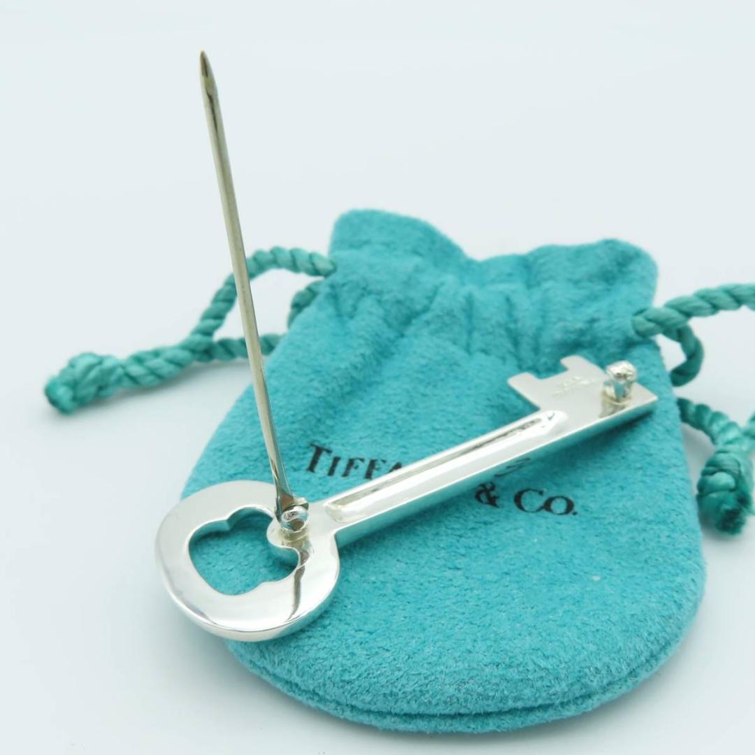 ティファニー キー モチーフ シルバー ブローチ ピン カギ HA10