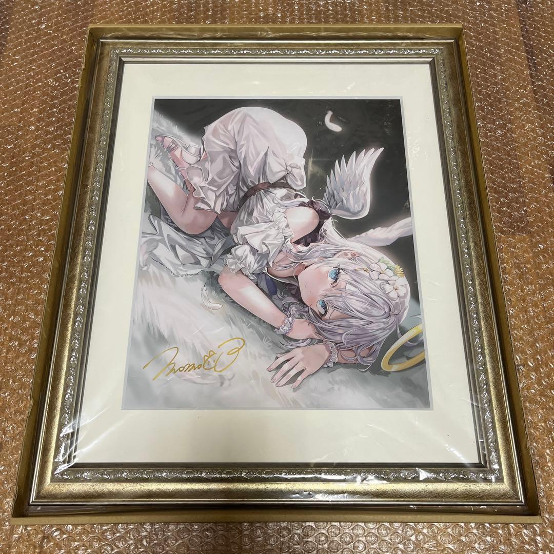 ももこ 複製サイン入り キャラファイングラフ ロシデレ アーリャ 天使Ver.