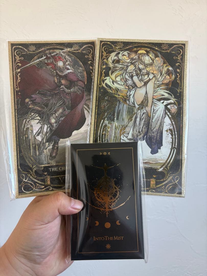 エルデンリング 書き下ろし　タロットカード　22枚　+色紙2枚　おまけ付き