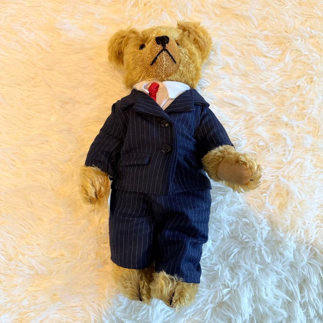 グッチ BING社 ドイツ製 ハンドメイド テディベア シリアルナンバー入り