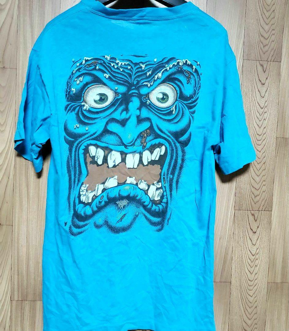 ロブ・ロスコップ Tシャツ 青