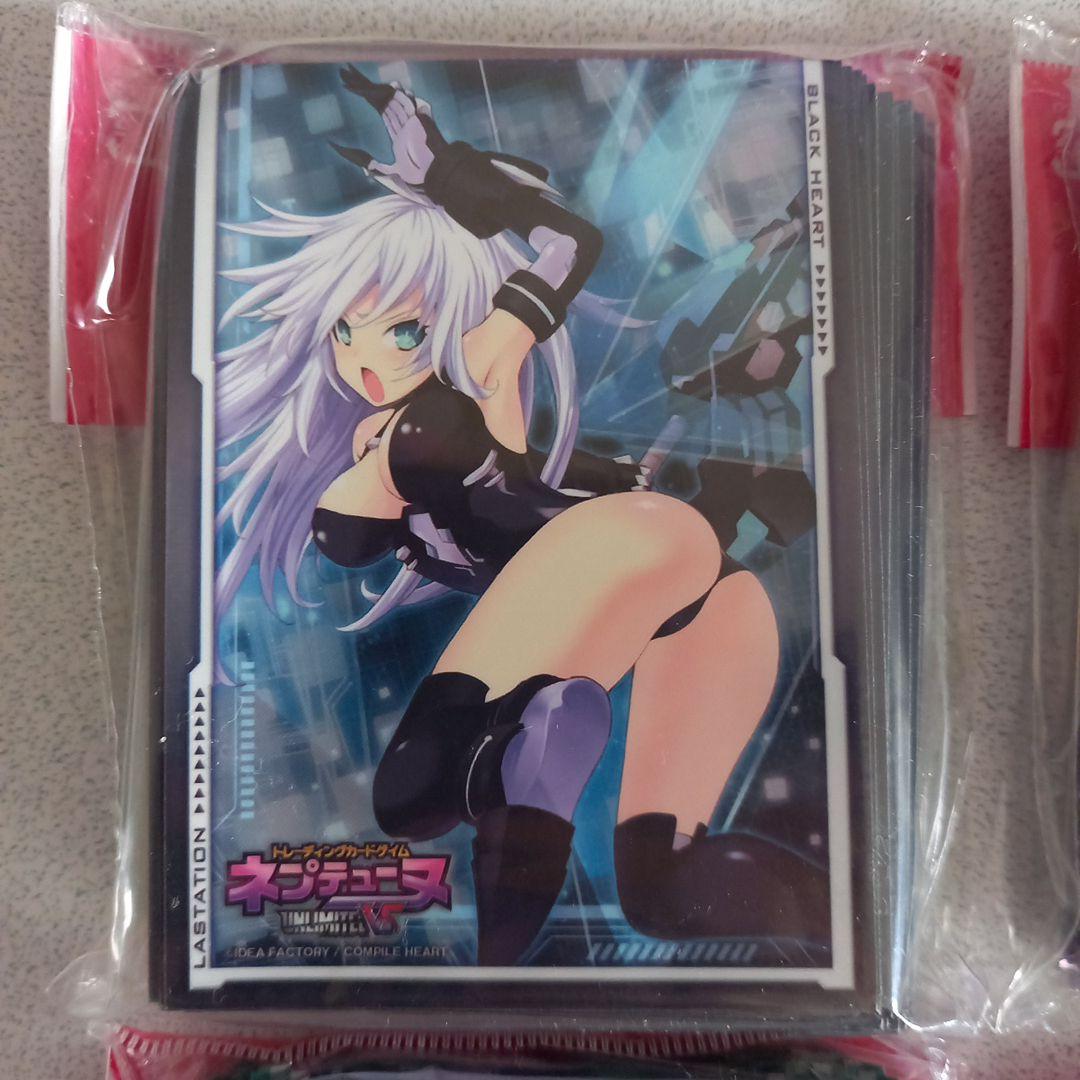 [未開封品]アンリミテッドヴァーサススリーブ　ネプテューヌ　４種セット